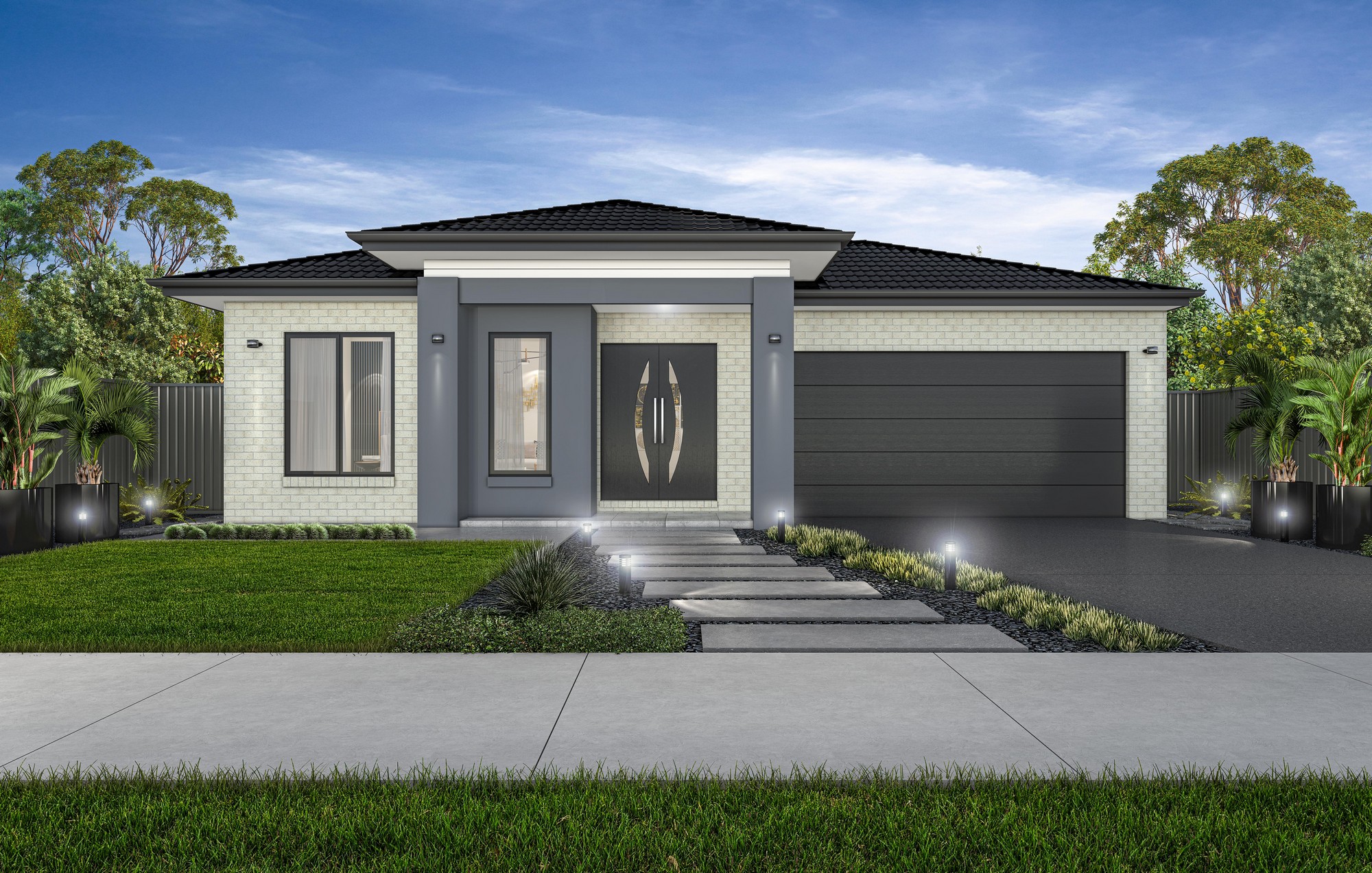 The Dallas home exterior